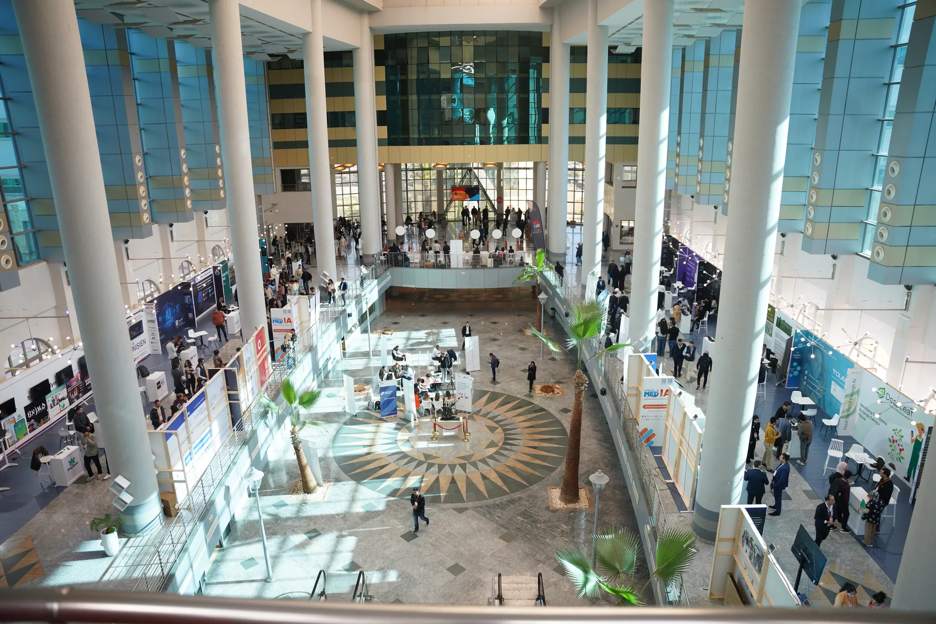 Participants talking at a previous edition